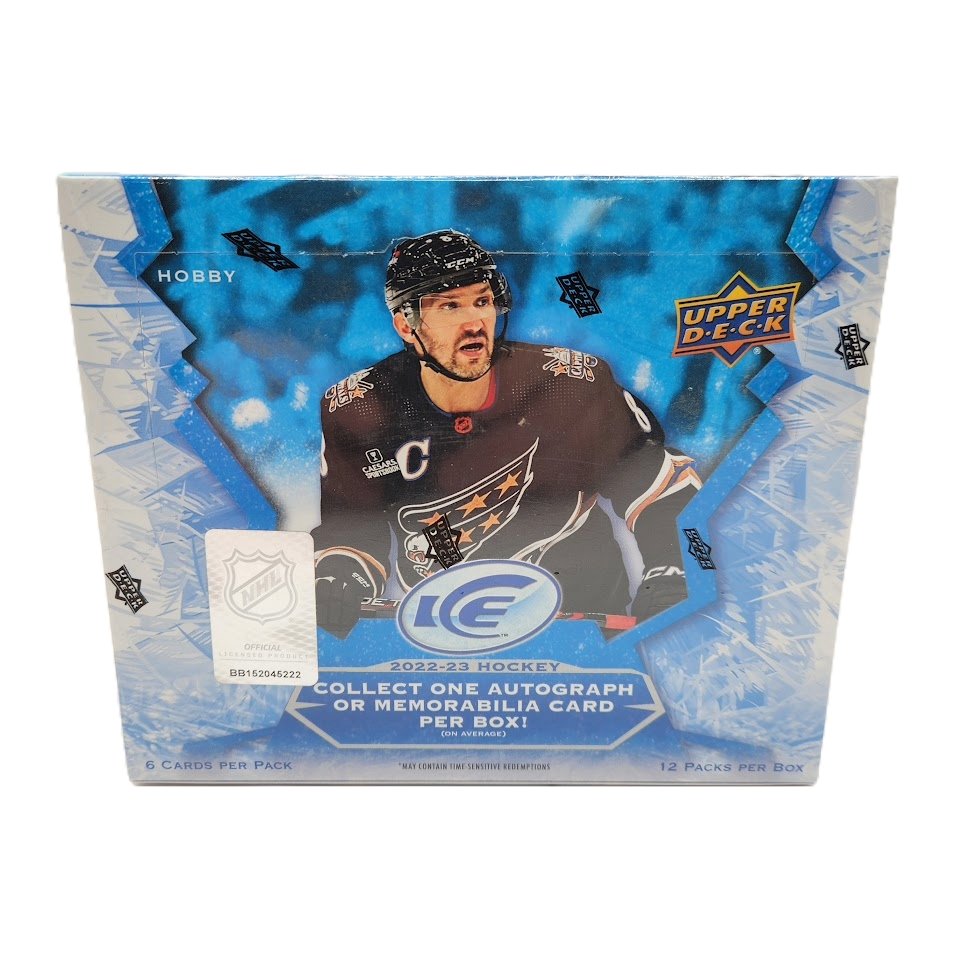 2022-23 Upper Deck Ice Hockey Hobby Box