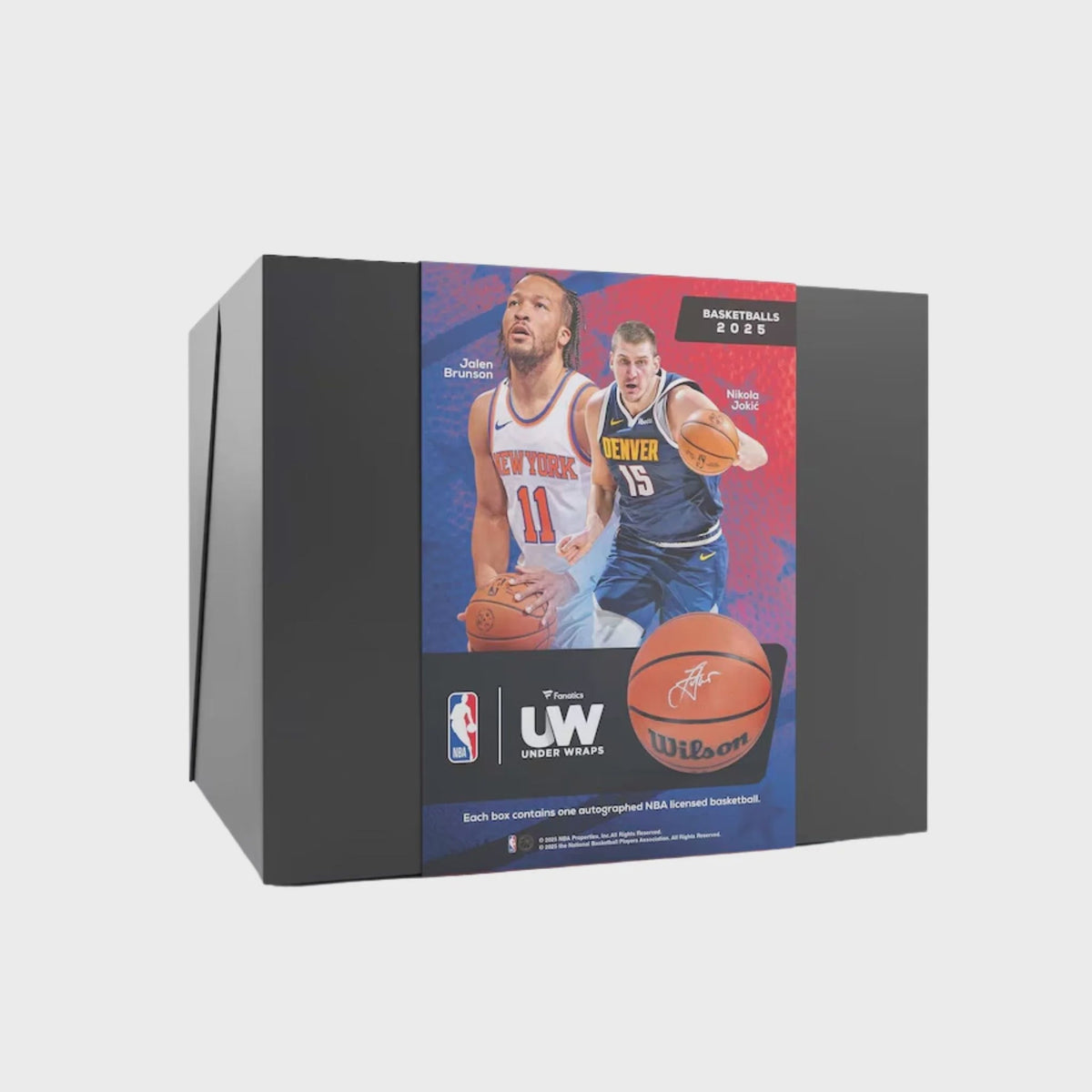 2025 Fanatics Under Wraps Autographed Mystery Basketball