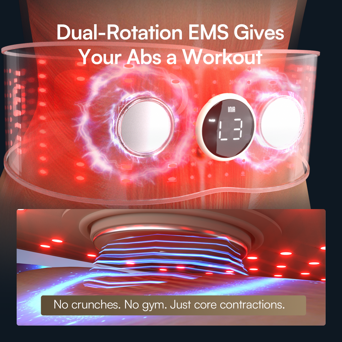RYLO PULSE Red Light EMS Core Belt