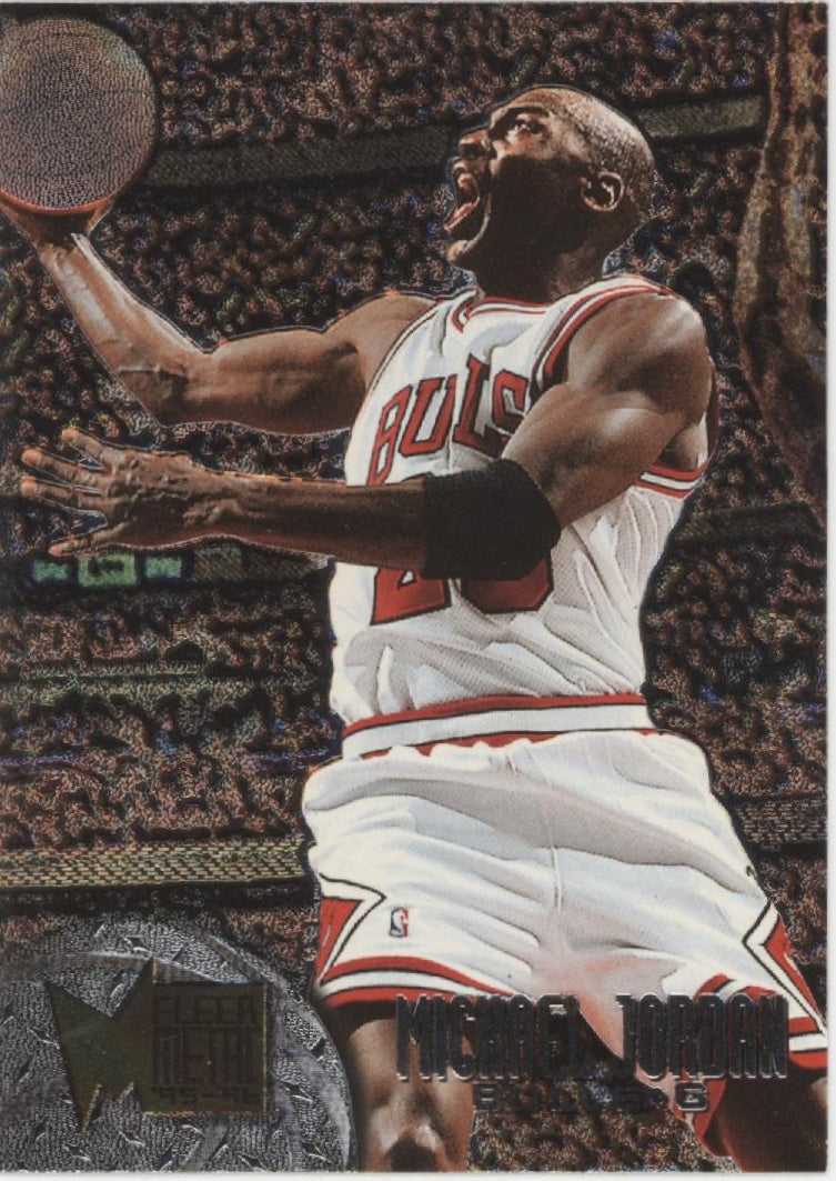 Michael Jordan 1995-96 Fleer Metal #13