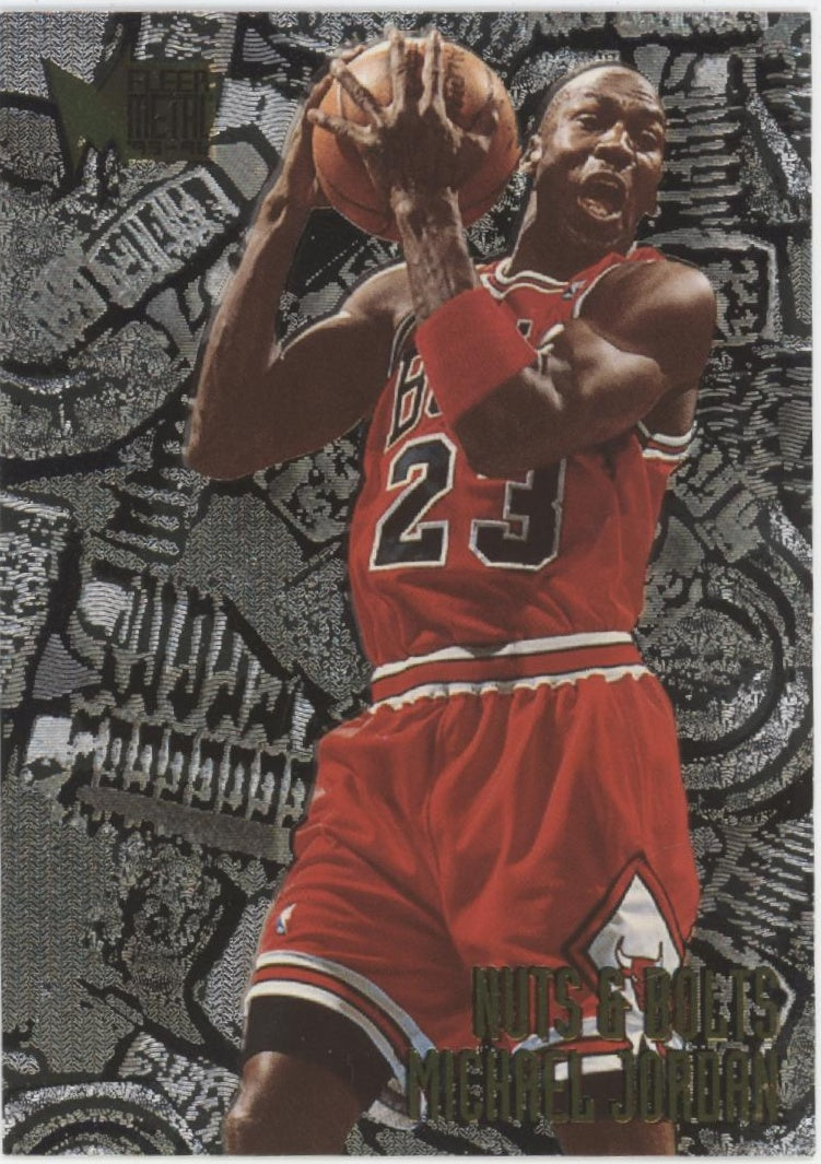 Michael Jordan 1995-96 Fleer Metal Nuts & Bolts #212