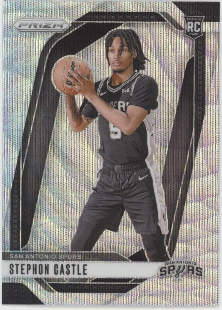 Stephon Castle 2024-25 Panini Prizm Wave Prizm RC #234