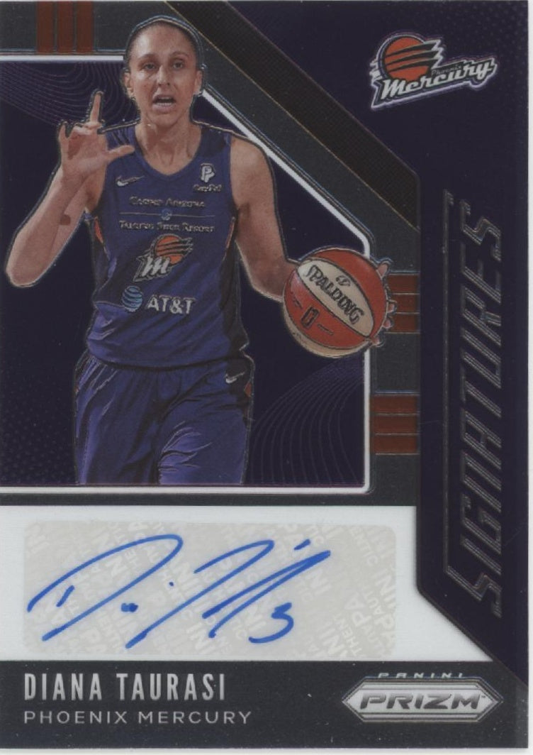Diana Taurasi 2020 Panini WNBA Prizm Auto #SG-DTR