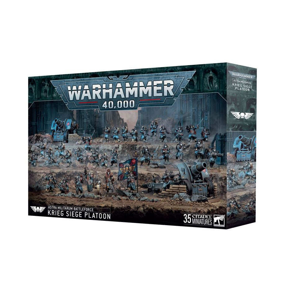 Warhammer 40K: Astra Militarum Battleforce - Krieg Siege Platoon