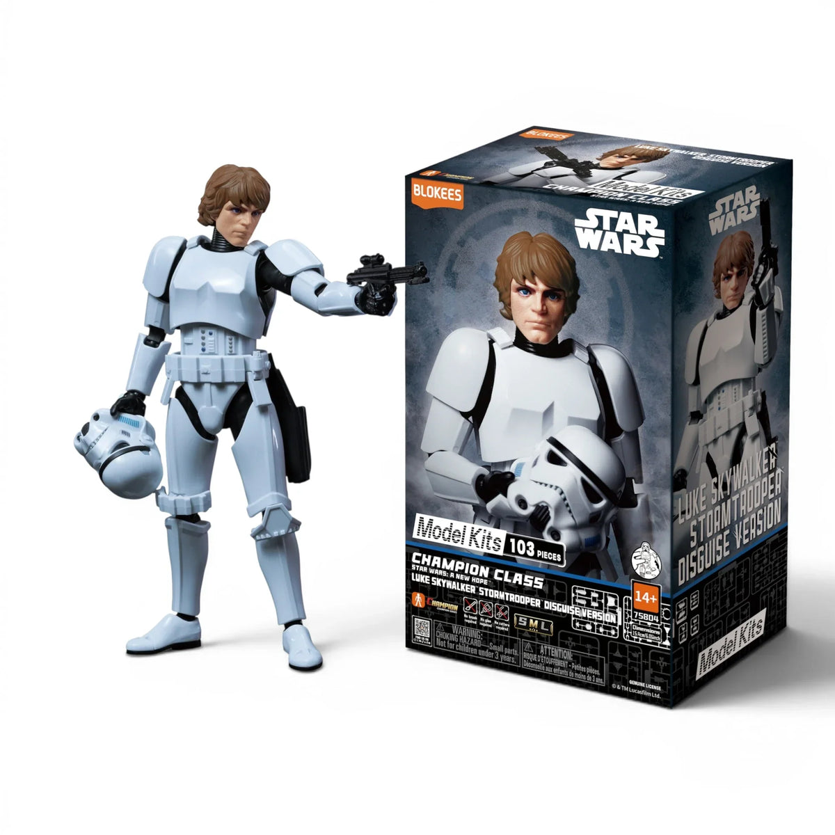 Blokees Luke Skywalker Action Character - Model Kit