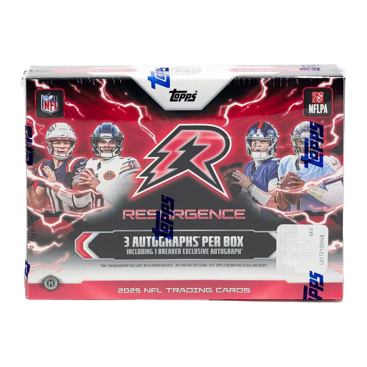 2025 Topps Resurgence Football Breaker's Delight Box