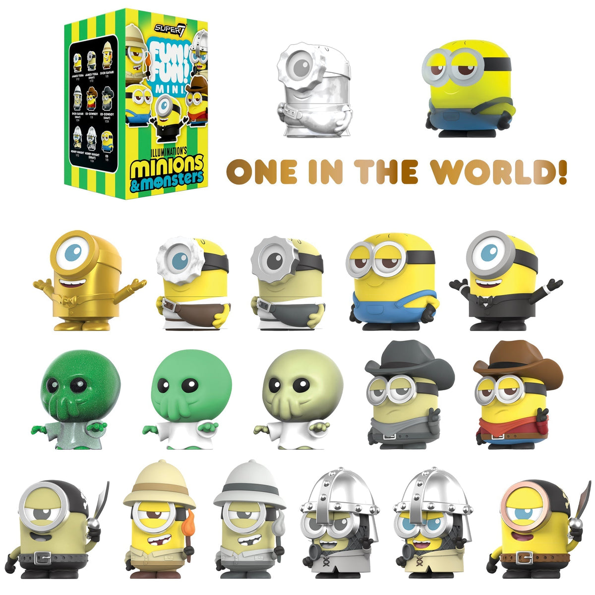 Minions & Monsters FUN! FUN! MINI Wave 01 - Individual Blind Box