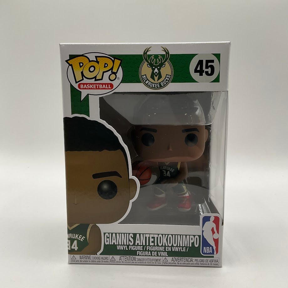 Giannis Antetokounmpo (Green) Funko Pop! Milwaukee Bucks #45