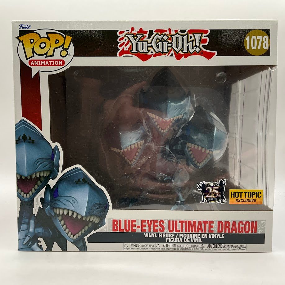 Blue-Eyes Ultimate Dragon Funko Pop! Yu-Gi-Oh! #1078 Hot Topic