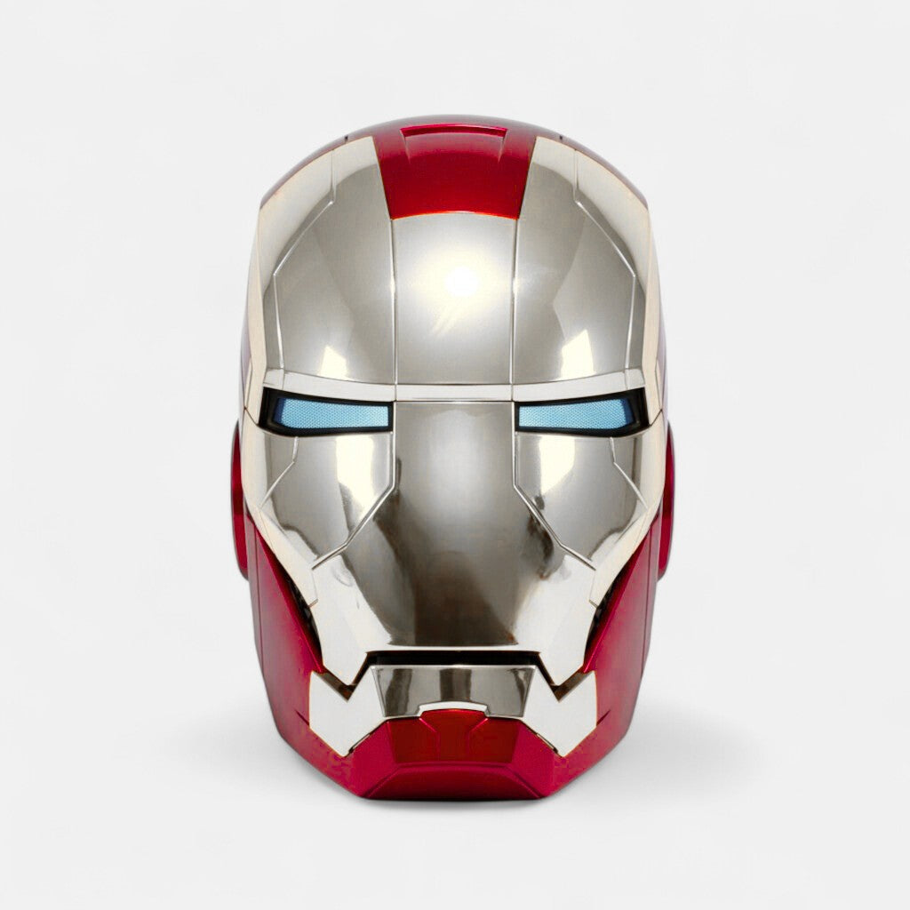 Iron Man MK5 Helmet Silver Edition with Voice Control (Classic)