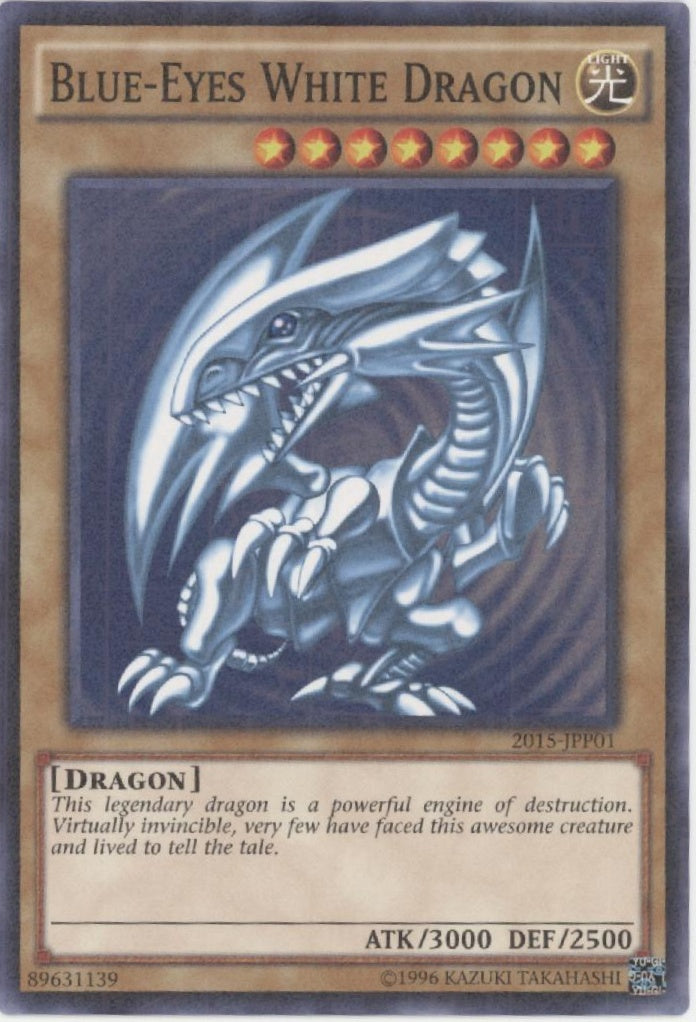 Blue-Eyes White Dragon Yu-Gi-Oh! Common Asian English 2015-JPP01