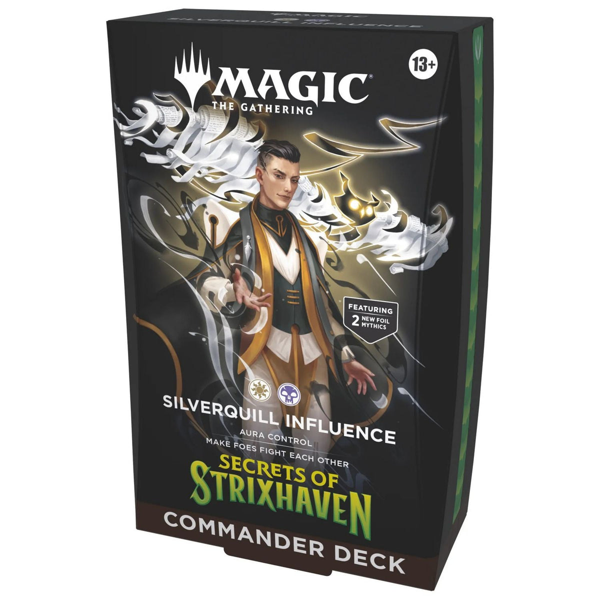Magic the Gathering: Secrets of Strixhaven Commander Deck - Silverquill Influence