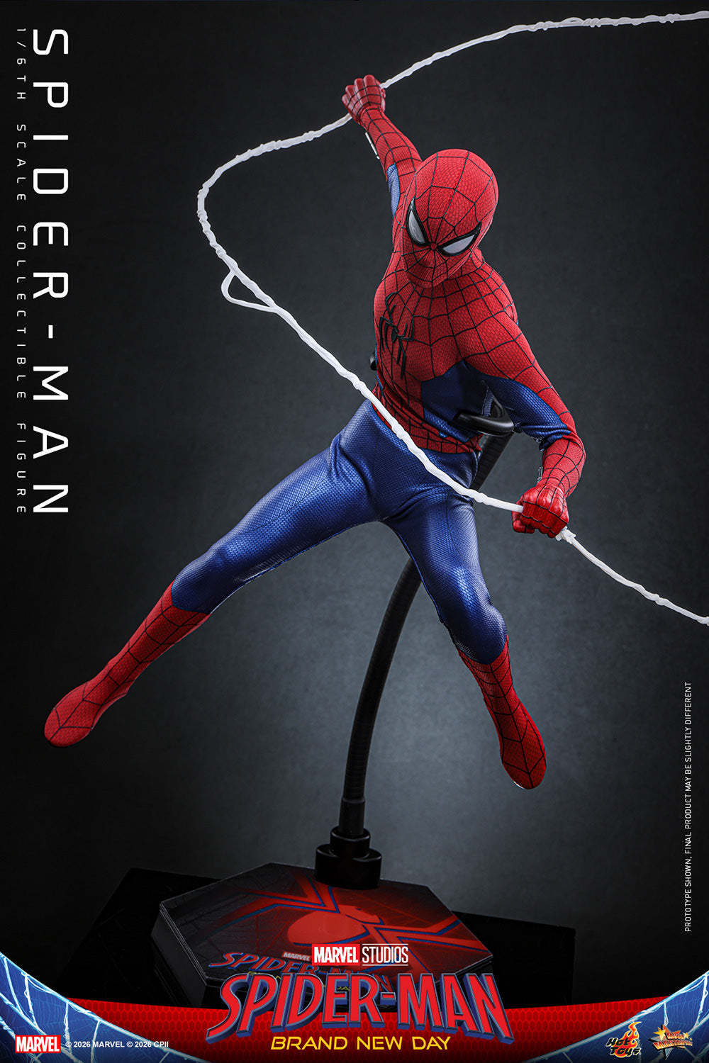 Hot Toys Spider-Man (Brand New Day) 1/6 Scale Action Figure (Default)