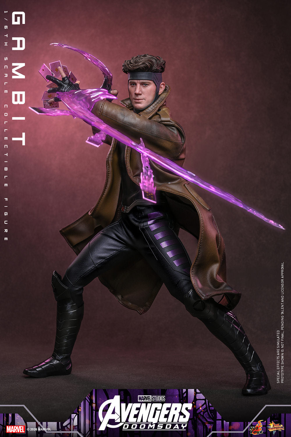 Hot Toys Gambit (Avengers: Doomsday) 1/6 Scale Action Figure (Default)