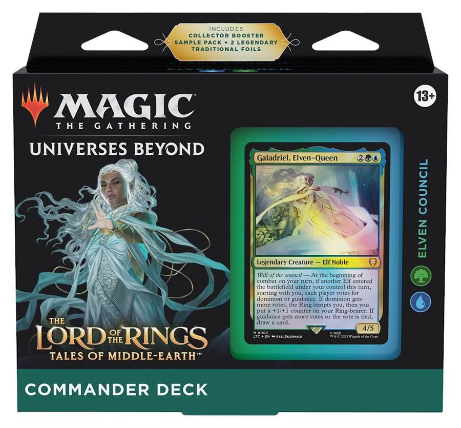 Magic the Gathering: Lord of the Rings Tales of Middle-earth Commander Deck Elven Council