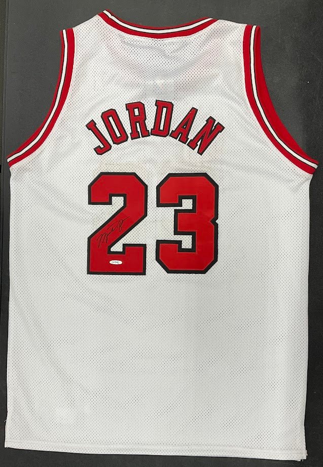 Michael Jordan 2006 Signed Chicago Bulls NBA Finals Jersey with Upper Deck COA