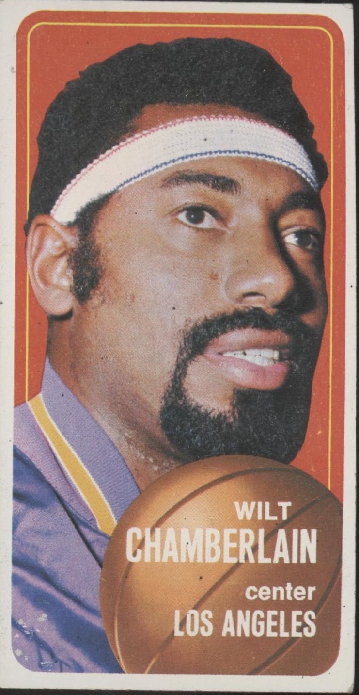Wilt Chamberlain 1970-71 Topps #50 Los Angeles Lakers VG-EX #1