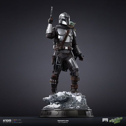 Mandalorian and Grogu Art Scale 1/10 Statue - Iron Studios