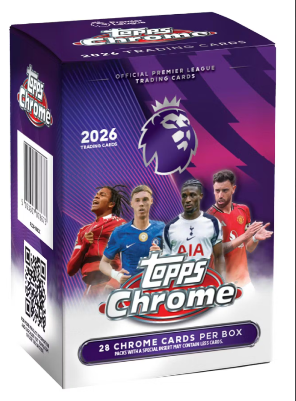 2026 Topps Chrome English Premiere League Soccer Blaster Box