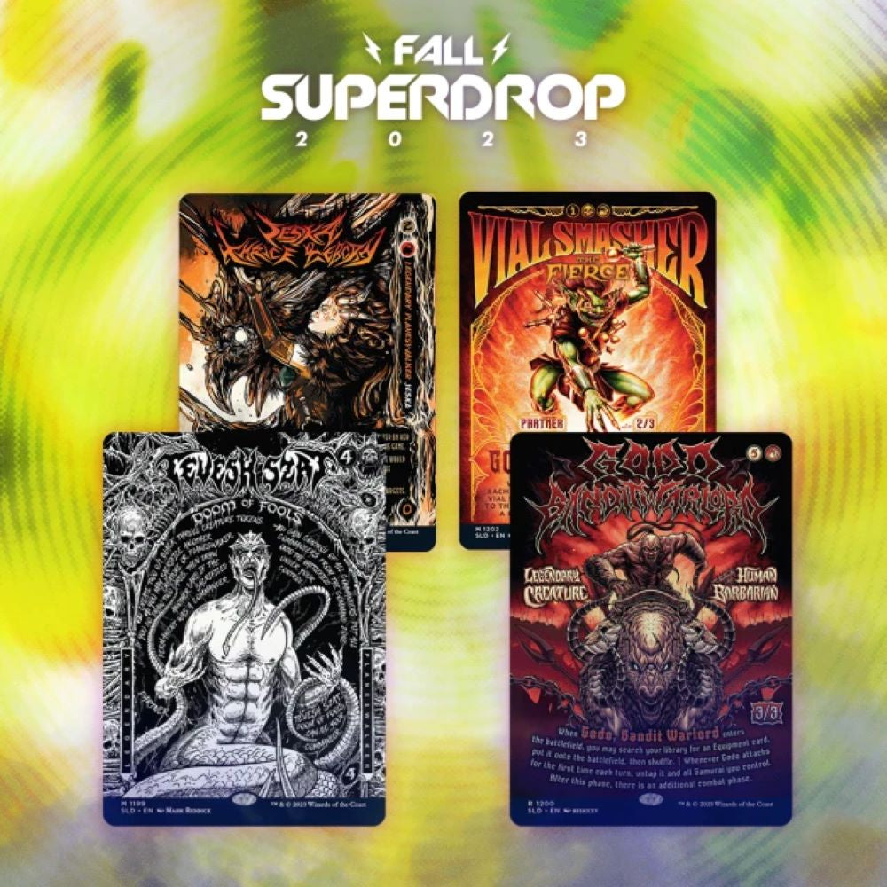 Magic the Gathering: Secret Lair Drop Series Keep Partying Hard, Shred Harder Than You Previously Thought Possible [ Non-Foil Edition]