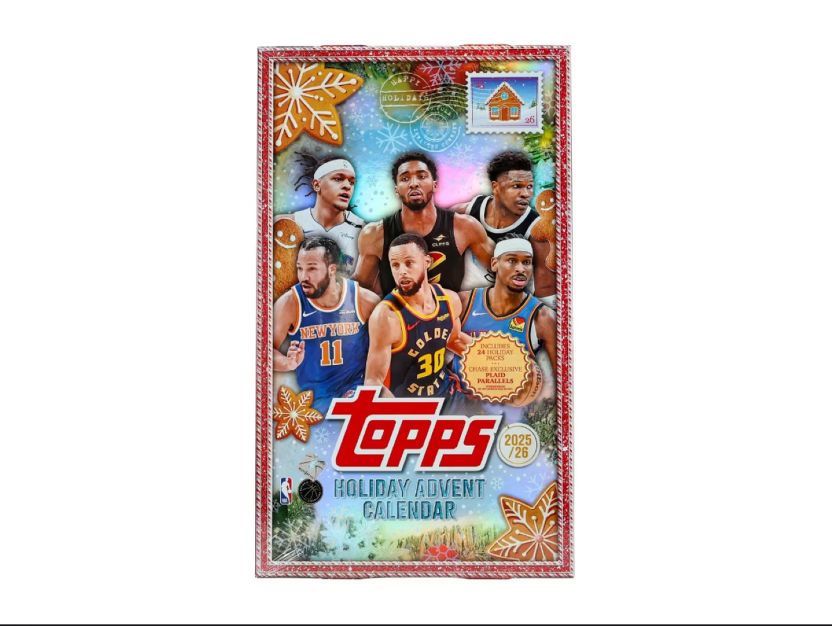 2025-26 Topps Holiday Basketball Countdown Advent Calendar