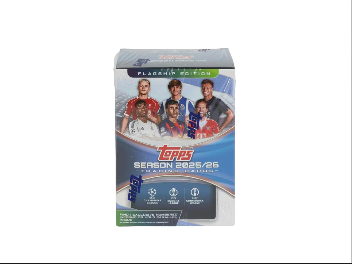 2025-26 Topps UEFA Club Competitions Soccer Blaster Box