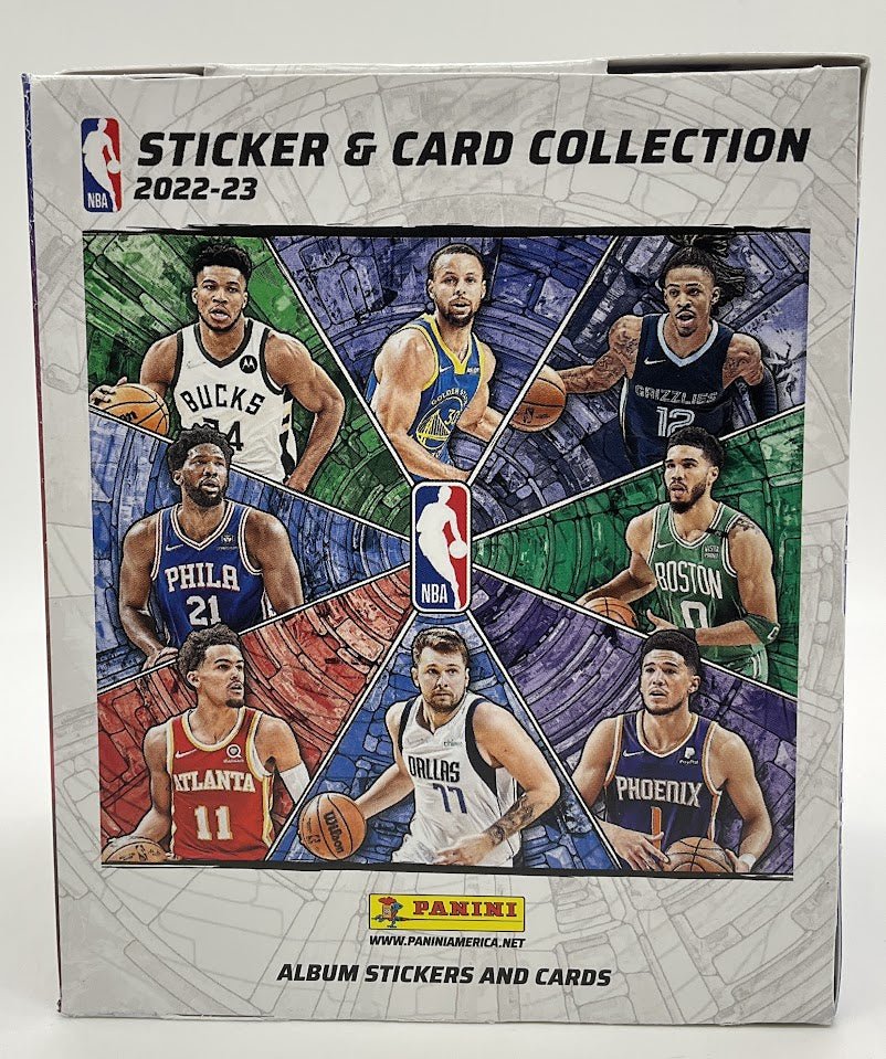 2022-23 Panini NBA Basketball Sticker & Card Collection Box