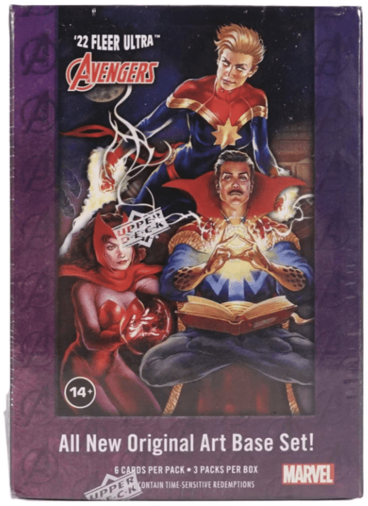 2022 Upper Deck Marvel: Fleer Ultra Avengers Blaster Box