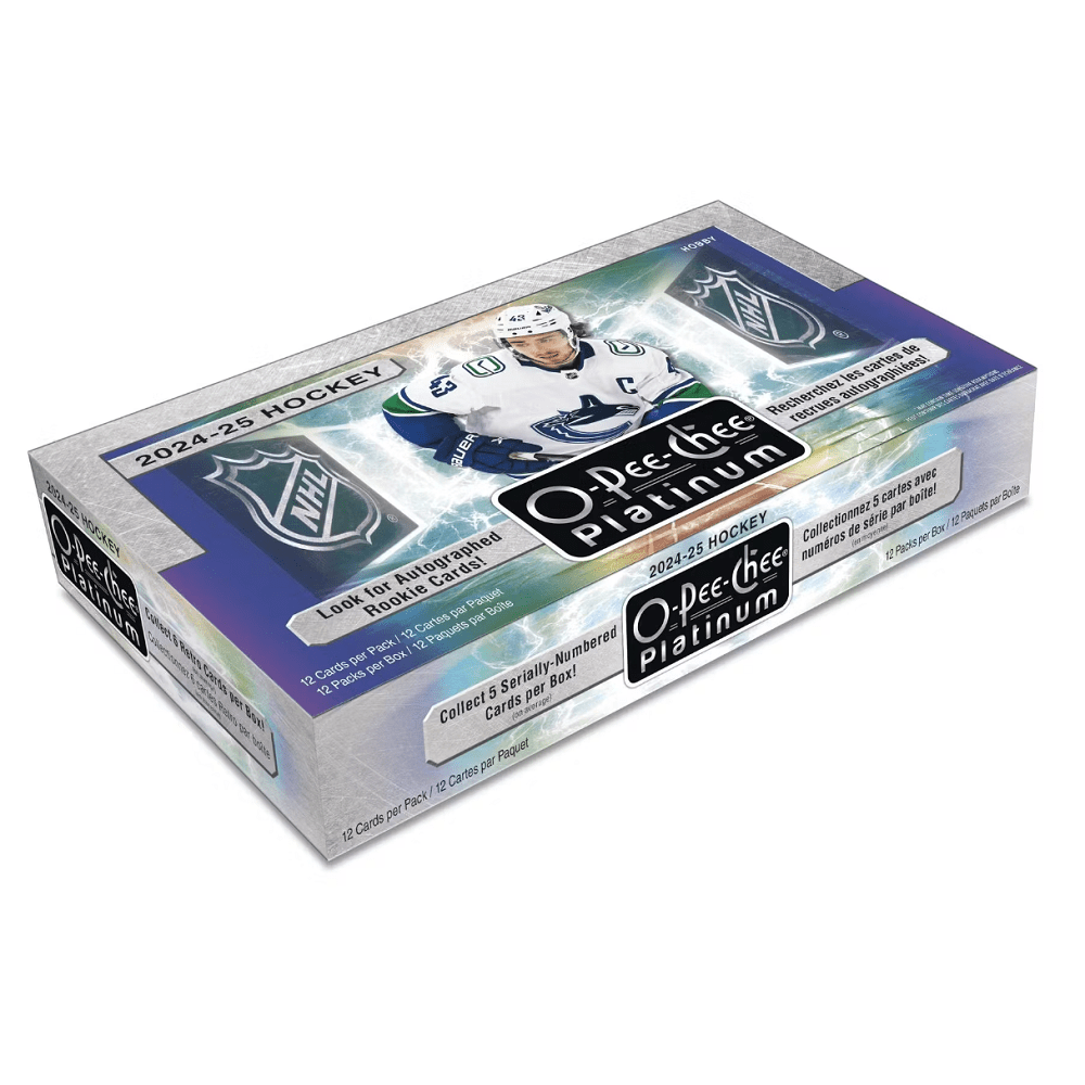 2024-25 Upper Deck O-Pee-Chee Platinum Hockey Hobby Box