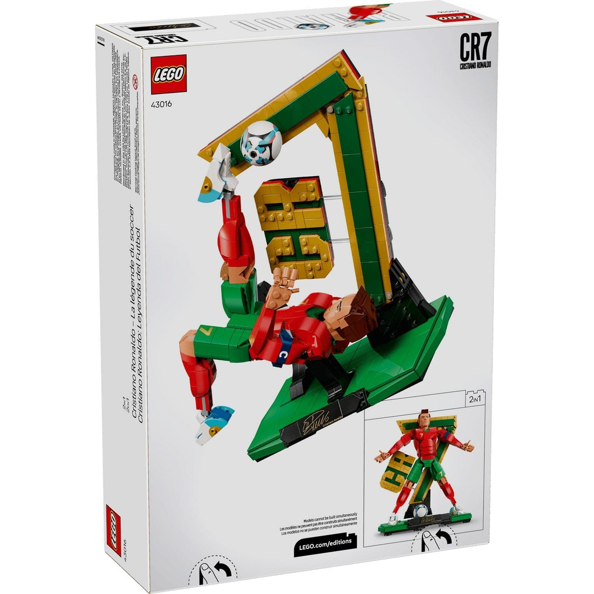 LEGO Cristiano Ronaldo Soccer Legend 43016