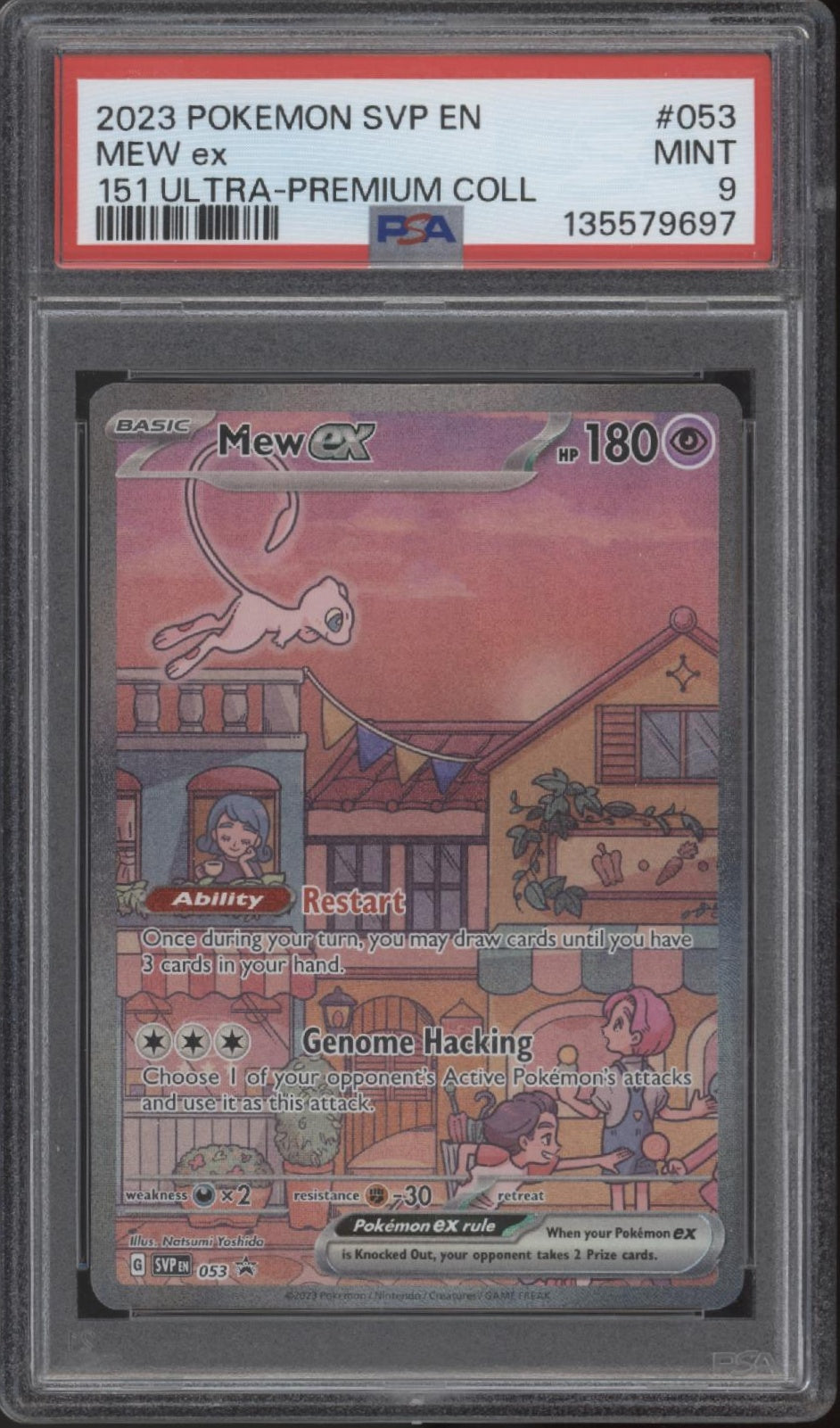 Mew ex Pokemon 151 Ultra Premium Collection #053 PSA 9 #3