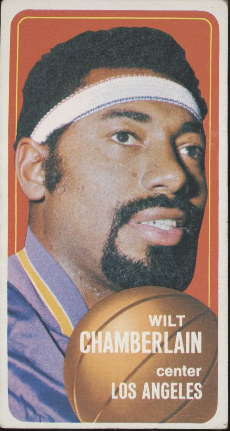 Wilt Chamberlain 1970-71 Topps #50 Los Angeles Lakers VG-EX #2