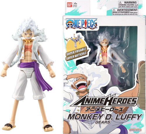 Anime Heroes - One Piece - Luffy Gear 5 6.5" Action Figure (Default Title (7157))
