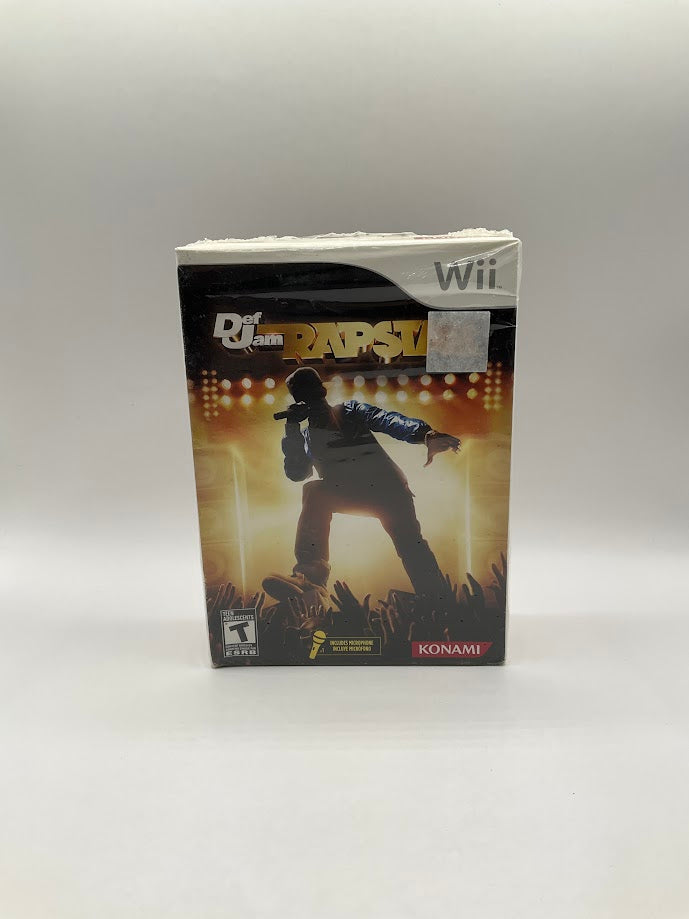 Def Jam Rapstar [Microphone Bundle] Wii Sealed
