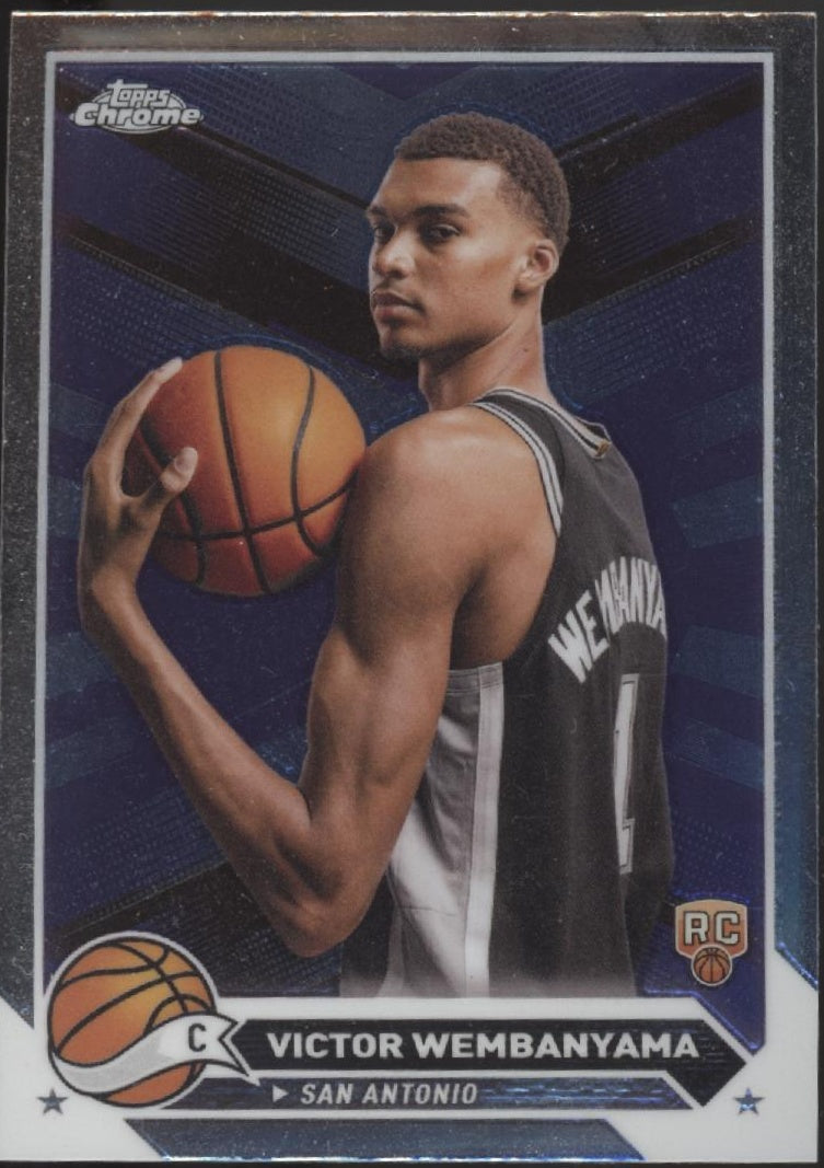Victor Wembanyama 2023-24 Topps Chrome RC #1 #2