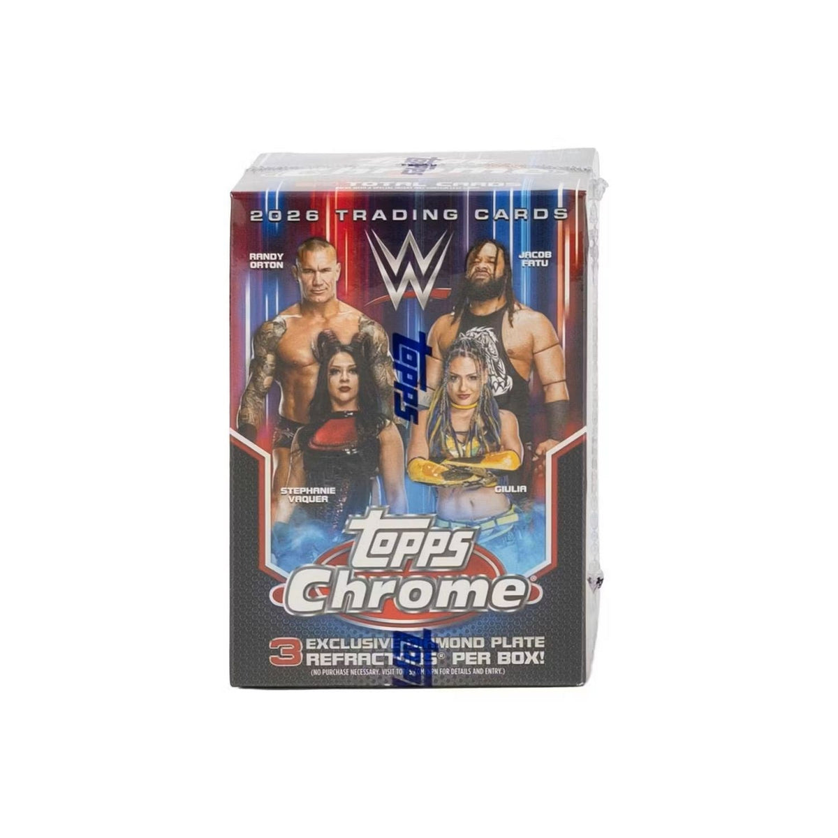 2026 Topps Chrome WWE Blaster Box