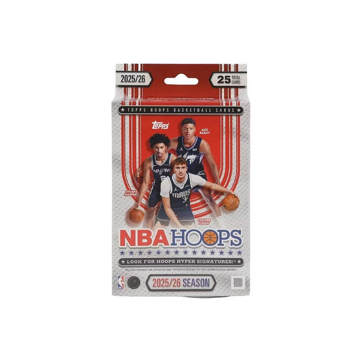 2025-26 Topps NBA Hoops Basketball Hanger Box