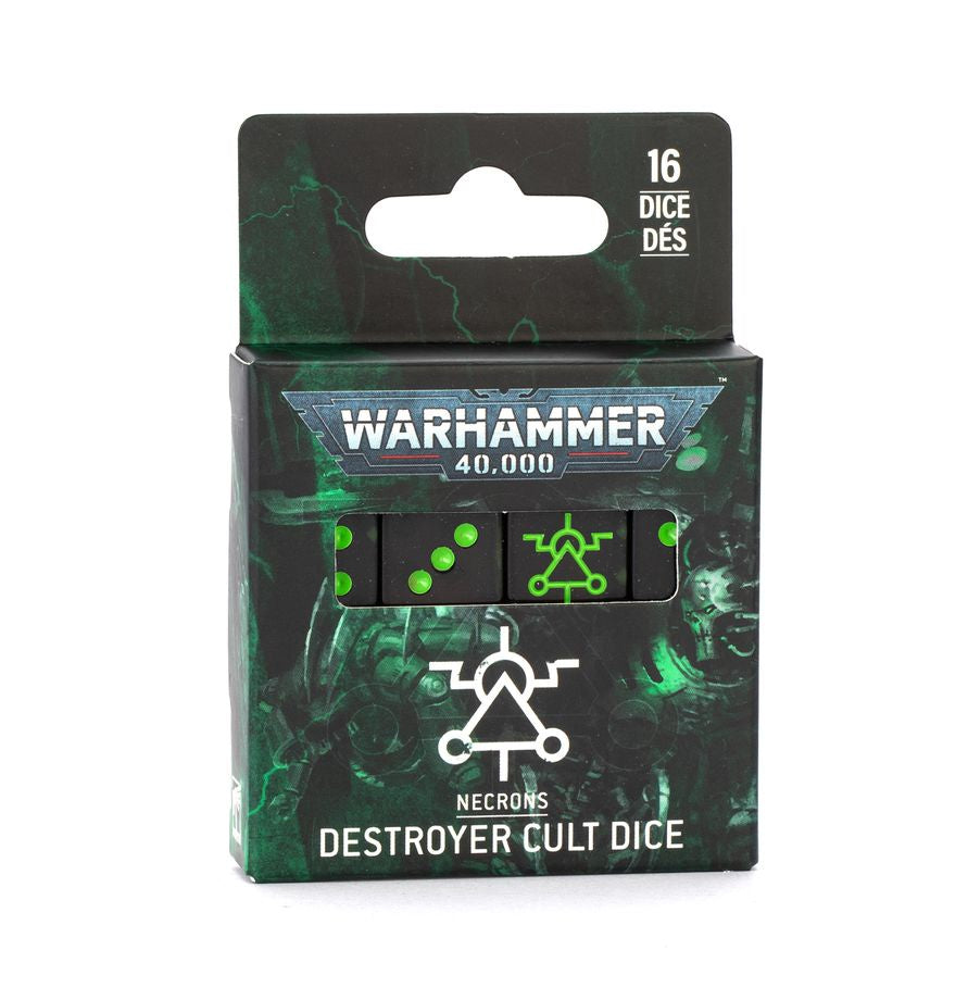 Warhammer 40K: Necrons Destroyer Cult Dice
