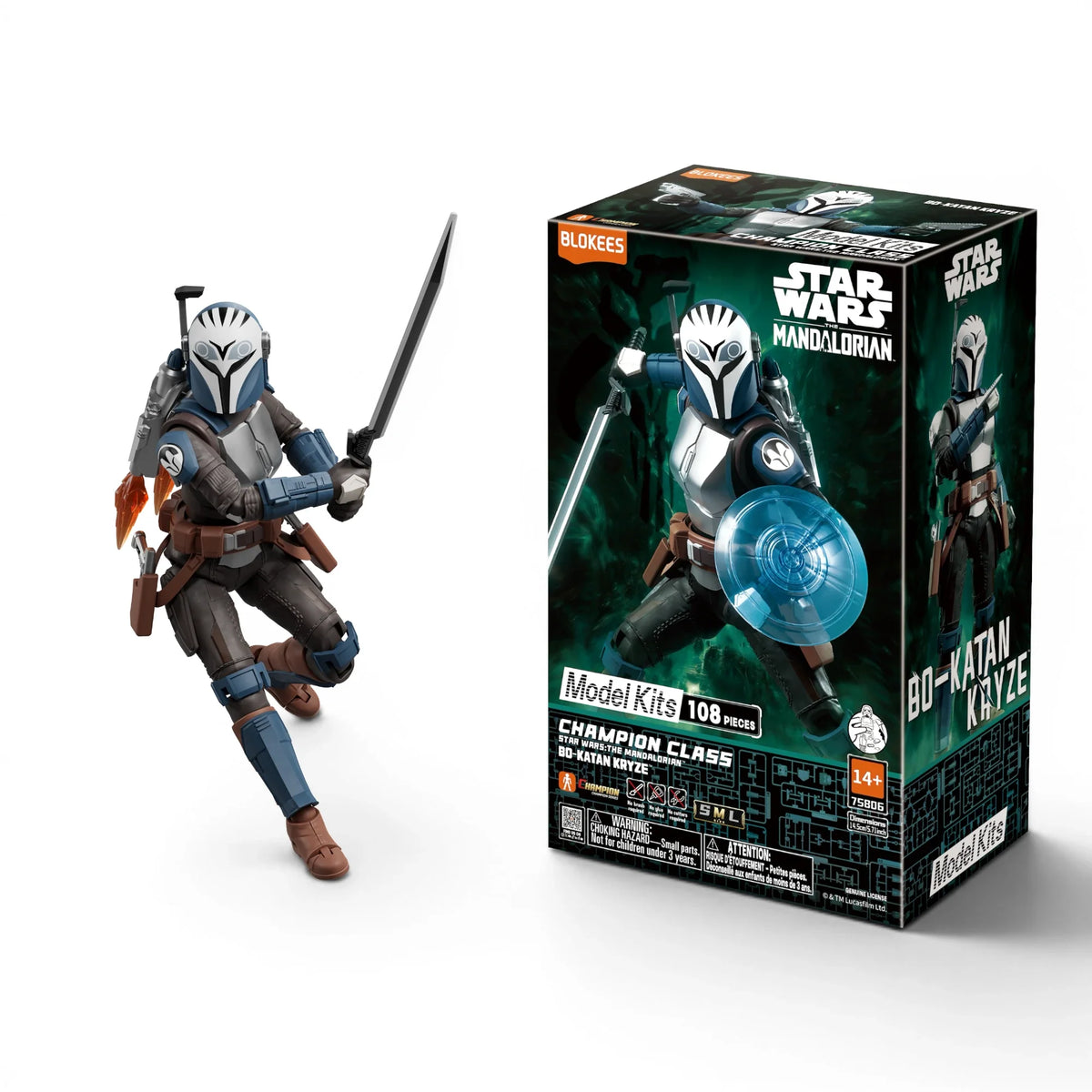 Blokees Bo-Katan Kryze Action Character - Model Kit