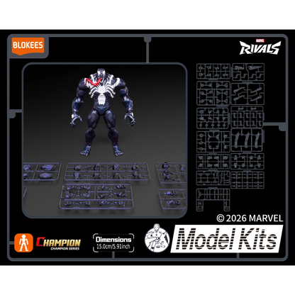 Blokees Marvel Rivals Venom Action Character - Model Kit