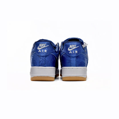 Air Force 1 Low x Clot Blue Silk