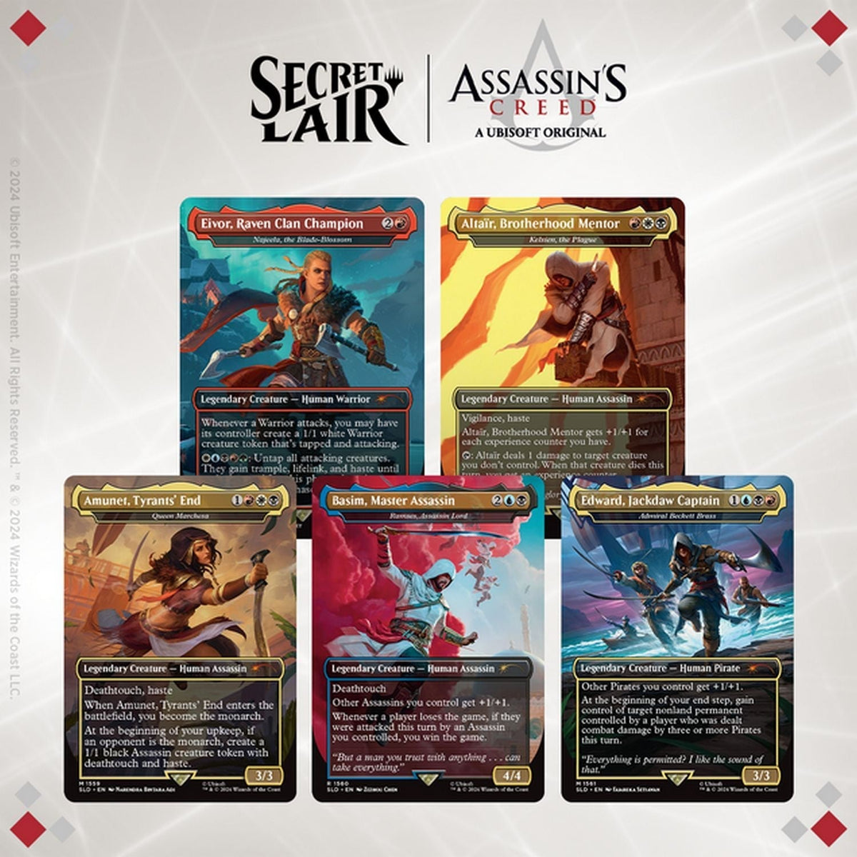 Magic the Gathering: Secret Lair x Assassin's Creed - Lethal Legends [Non-Foil Edition]