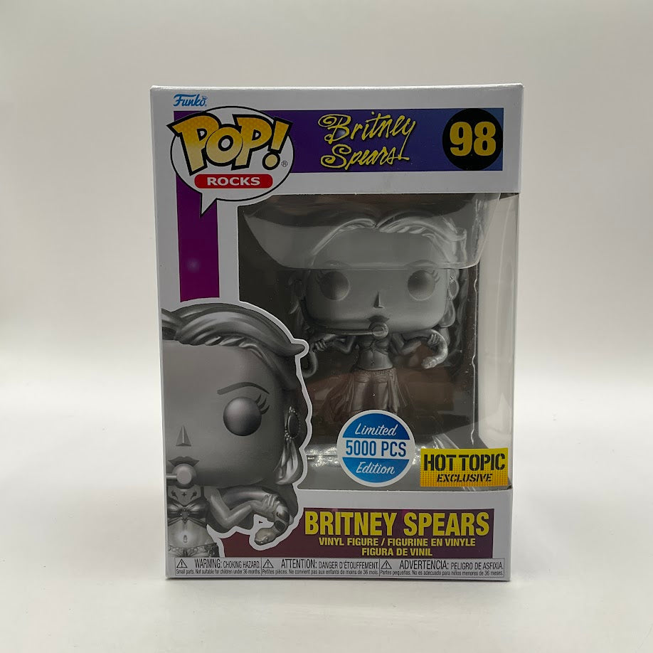 Britney Spears Funko Pop! Rocks #98 Hot Topic 5000 PCS Limited Edition