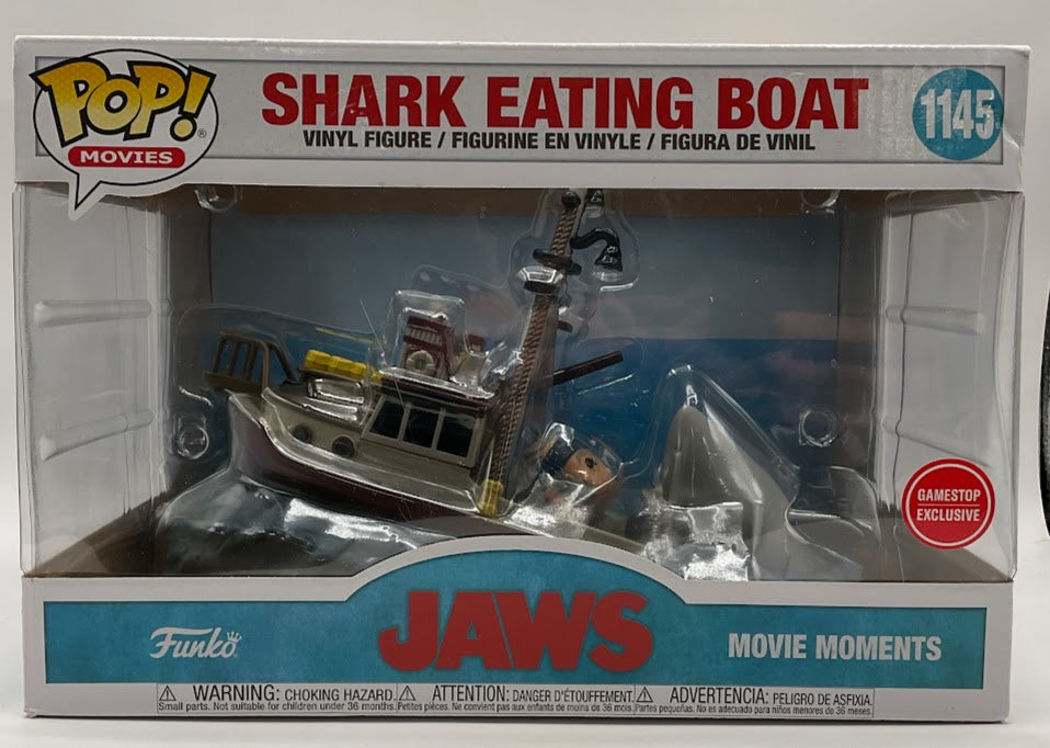 Shark Eating Boat Funko Pop! Jaws #1145 GameStop Exclusive