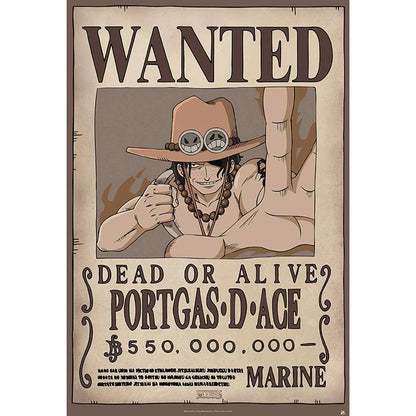 One Piece Wanted Ace 61 x 91.5cm Maxi Poster