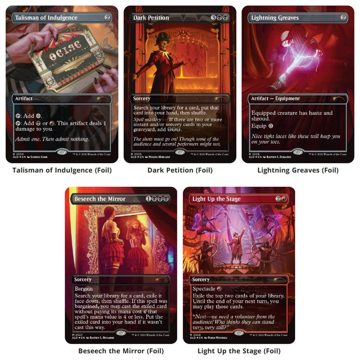 Magic the Gathering Secret Lair - Viva Las Rakdos Foil Edition