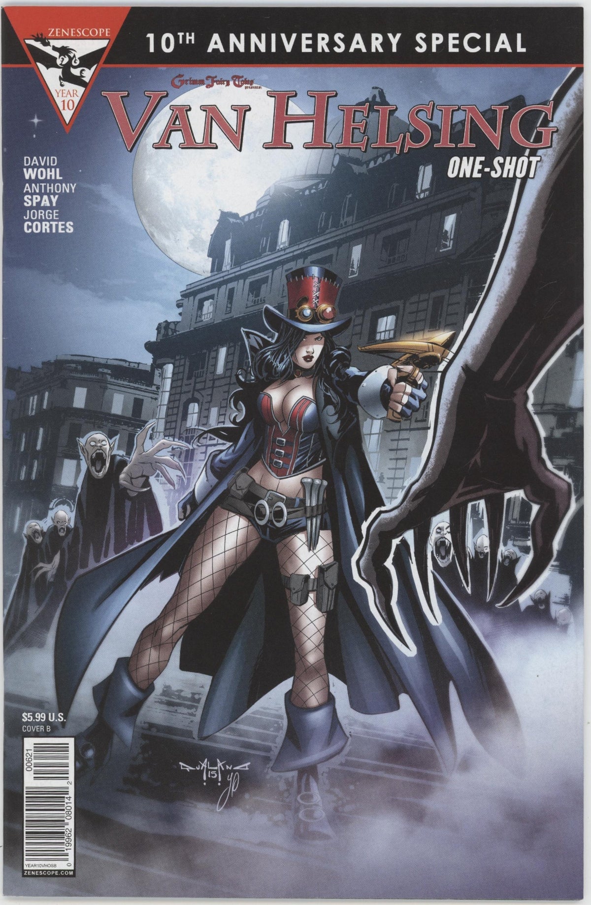 Grimm Fairy Tales Presents Van Helsing (2015) 10th Anniversary Special #6B