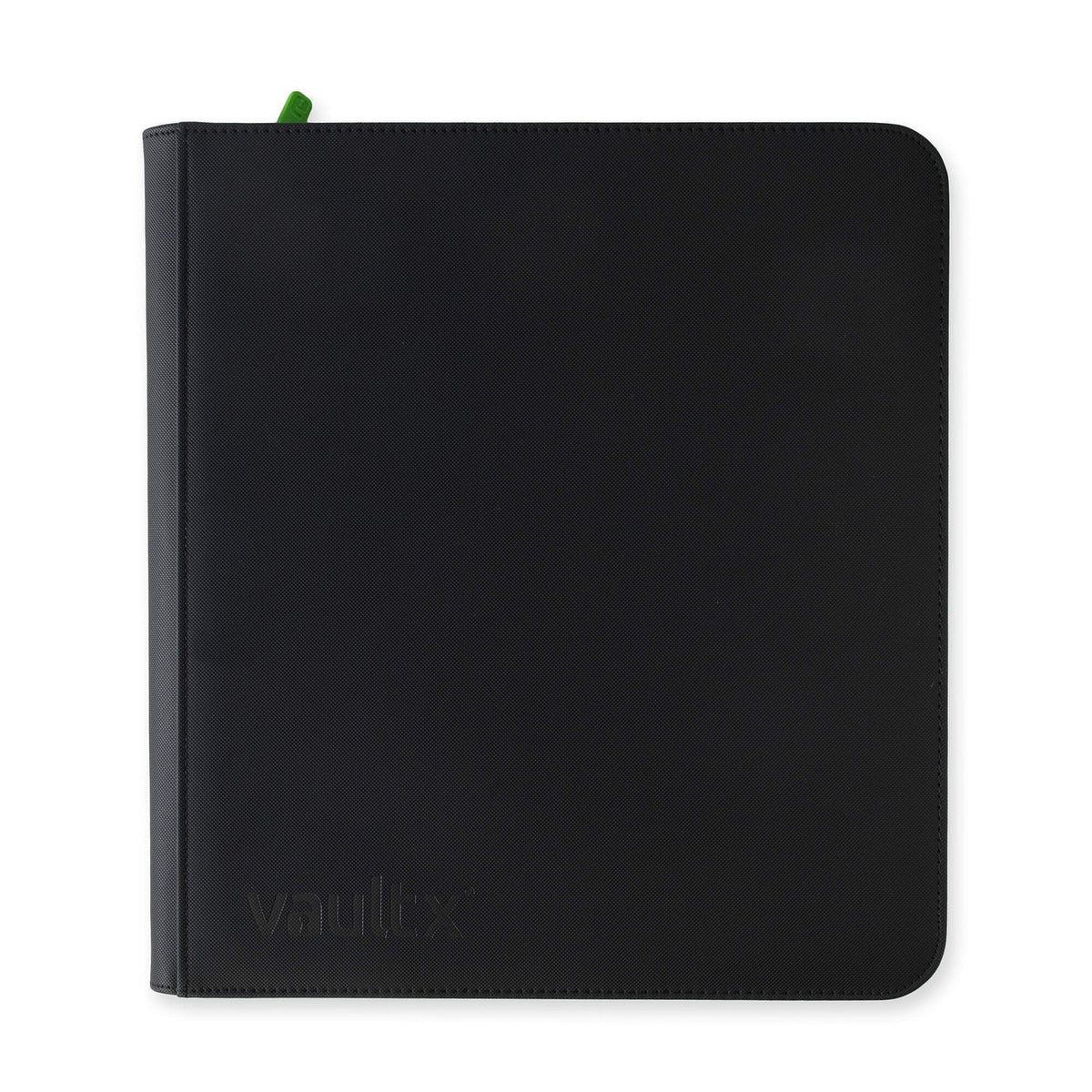 Vaultx 12-Pocket Exo-Tec XL Zip Binder - Signature Black