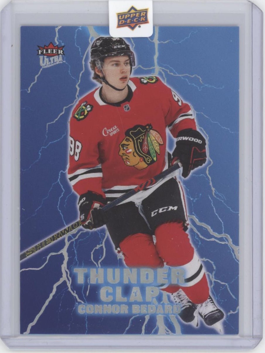 Connor Bedard 2025 Upper Deck Fleer Ultra Thunder Clap #2 #2