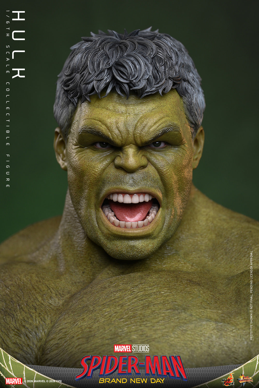 Hot Toys Hulk (Spider-Man: Brand New Day) 1/6 Scale Action Figure (Default)